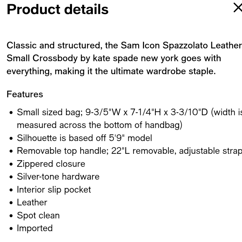 Kate Spade Black Women's Bag - Picture 6 of 7